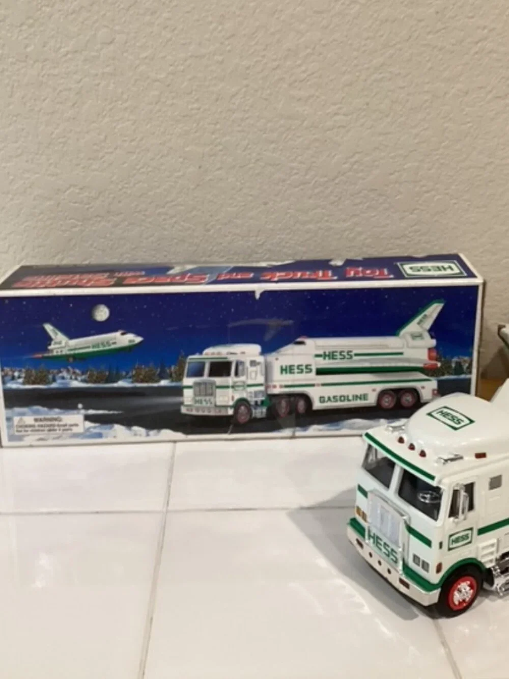 Hess Truck with Space Shuttle & Satellite 14